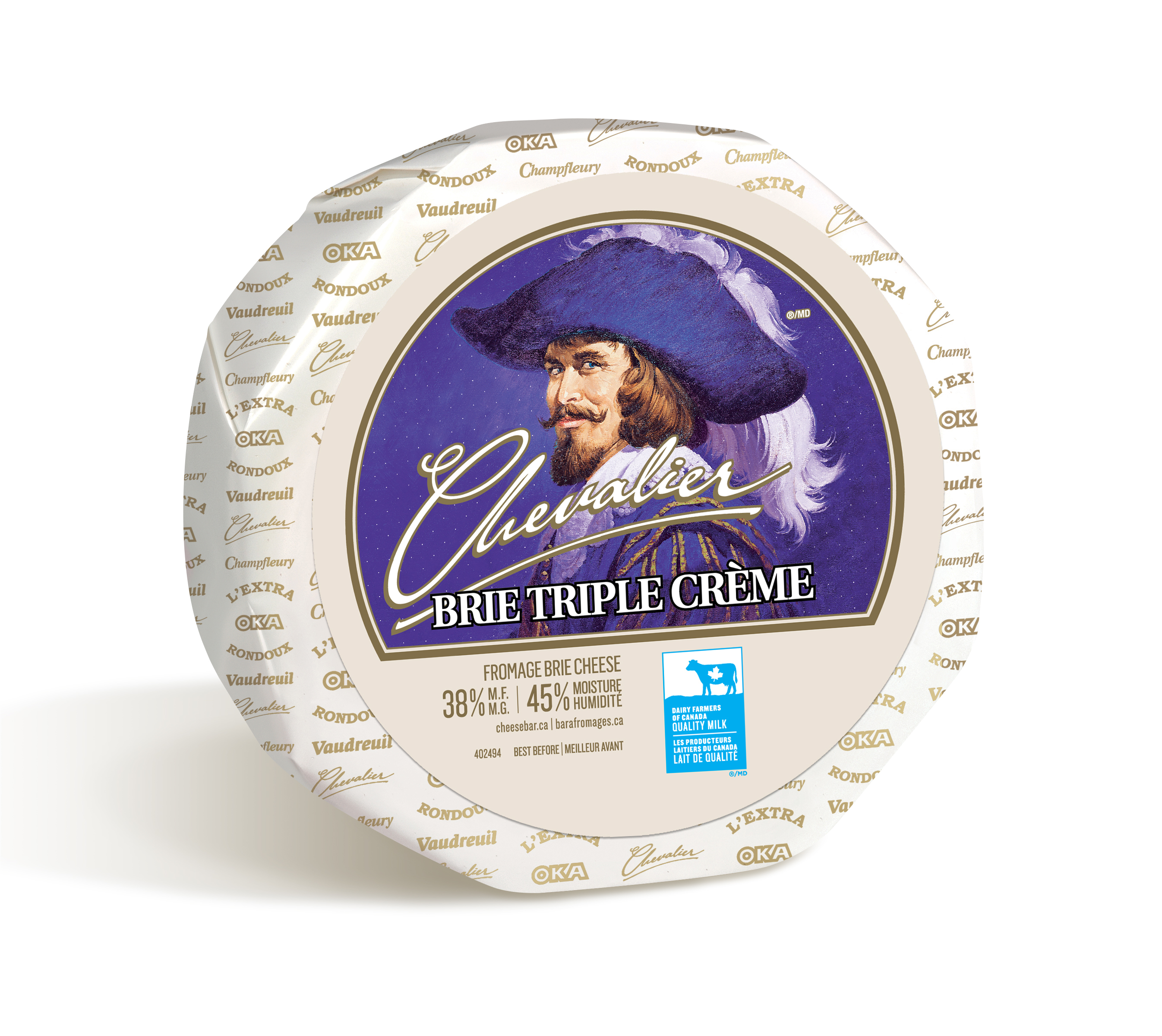 AGROPUR SIGNATURE CHEVALIER TRIPLE CREAM BRIE 4 X 650GR | Agropur